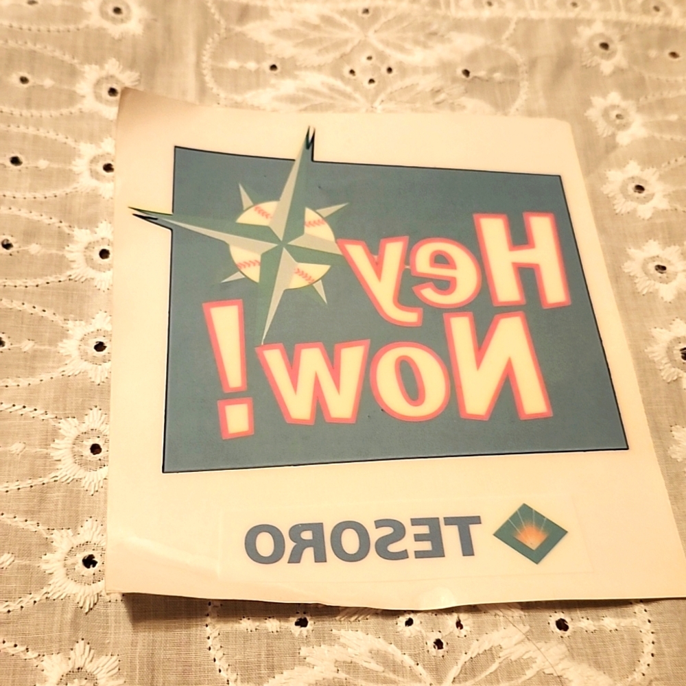 Seattle Mariner Baseball Tesoro Decal